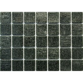 Bisazza Dark Grey glass mosaic tile